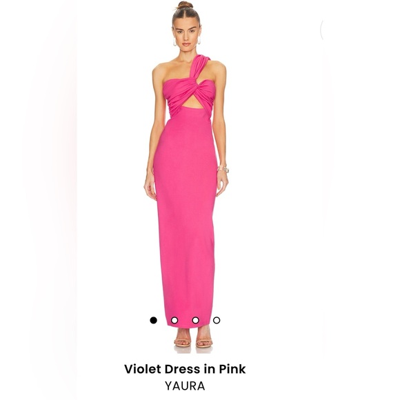 Yaura violet dress in pink size US 2 or UK6 - Picture 1 of 6